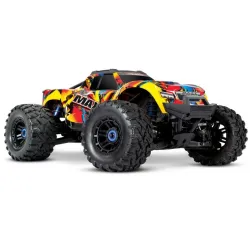 Traxxas Maxx 4S brushless monster truck Solar Flare zonder accu en lader