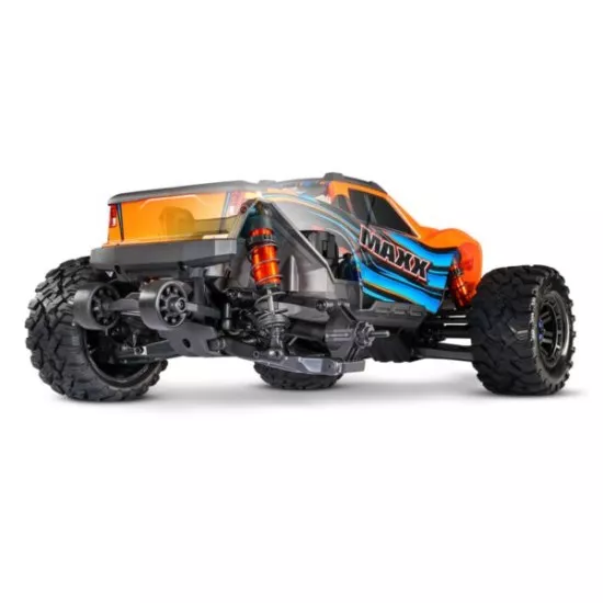 Traxxas Maxx 4S brushless monster truck Blauw zonder accu en lader