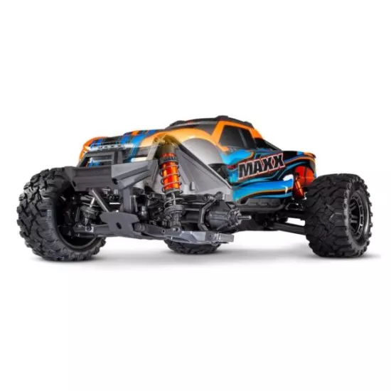 Traxxas Maxx 4S brushless monster truck Blauw zonder accu en lader