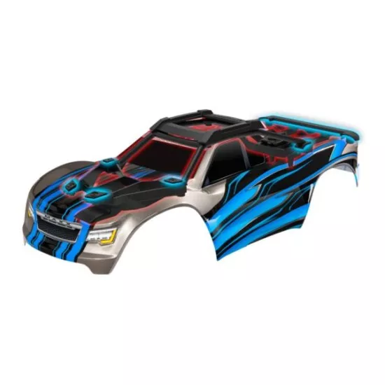 Traxxas Maxx 4S brushless monster truck Blauw zonder accu en lader