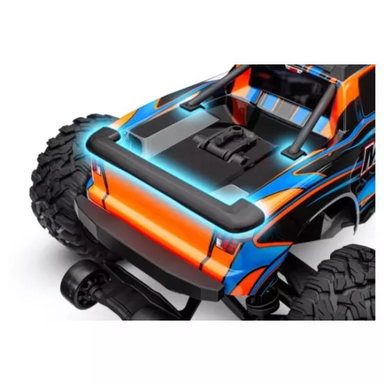 Traxxas Maxx 4S brushless monster truck Blauw zonder accu en lader