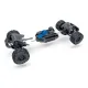 Traxxas Maxx 4S brushless monster truck Blauw zonder accu en lader