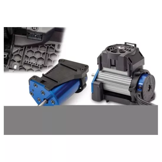 Traxxas Maxx 4S brushless monster truck Blauw zonder accu en lader