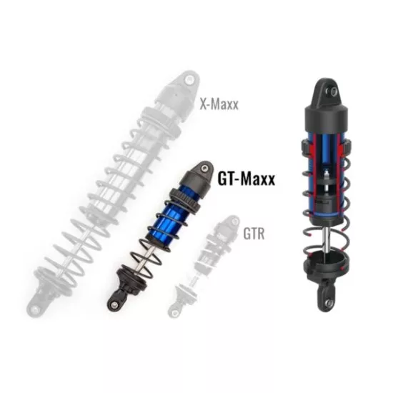 Traxxas Maxx 4S brushless monster truck Blauw zonder accu en lader