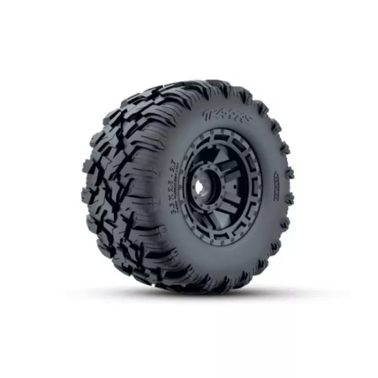 Traxxas Maxx 4S brushless monster truck Blauw zonder accu en lader