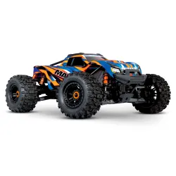 Traxxas Maxx wide 4S brushless monster truck Oranje zonder accu en lader