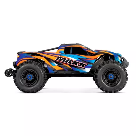 Traxxas Maxx wide 4S brushless monster truck Oranje zonder accu en lader