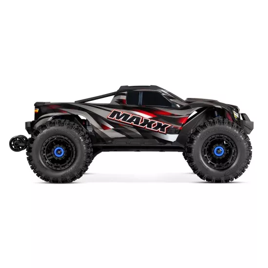 Traxxas Maxx wide 4S brushless monster truck Rood zonder accu en lader