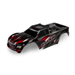 Body, Maxx, red (painted, decals applied) (fits Maxx with extended chassis (352mm wheelbase))