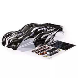Body, Maxx, ProGraphix (graphics are printed, requires paint & final color application)/ decal sheet (fits Maxx with extended chassis (352mm wheelbase))