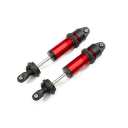 Schokdempers, GT-Maxx, aluminium (rood geanodiseerd) (volledig geassembleerd zonder veren) (2 stuks)