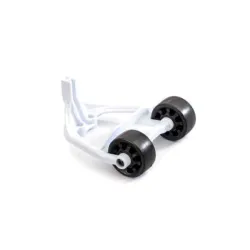 Wheelie bar, white