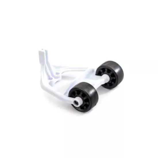 Wheelie bar, white