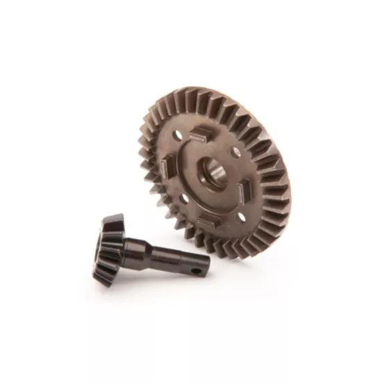 Ring gear, differential/ pinion gear, differential (front)
