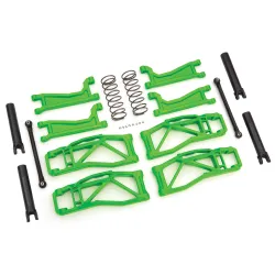 Suspension kit, WideMaxx, green, includes extended outer half shafts