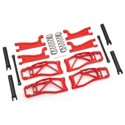 Suspension kit, WideMaxx, red, includes extended outer half shafts