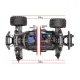 Suspension kit, WideMaxx, black,  includes extended outer half shafts