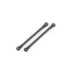 Toe links, 119.8mm (108.6mm center to center) (black) (2) (for use with #8995 Wi