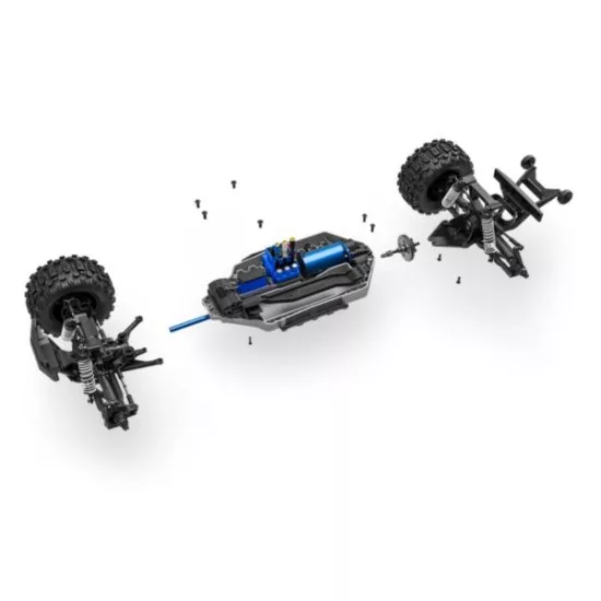 Traxxas Hoss 1op10 Scale 4WD Brushless Electric Monster Truck VXL-3S Groen