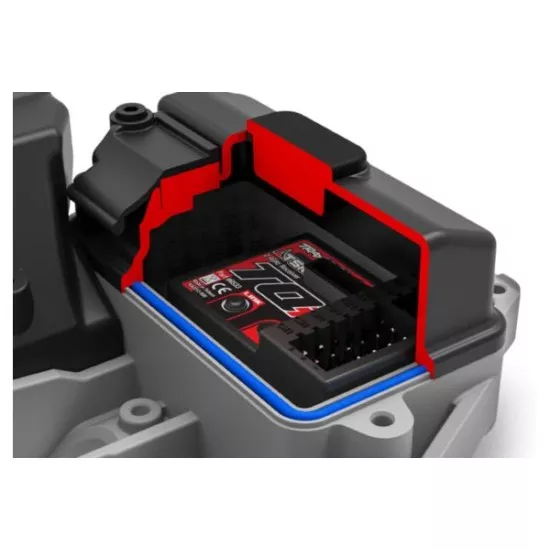 Traxxas Hoss 1op10 Scale 4WD Brushless Electric Monster Truck VXL-3S Groen