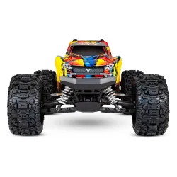 Traxxas Hoss 1op10 Scale 4WD Brushless Electric Monster Truck VXL-3S Solar flare