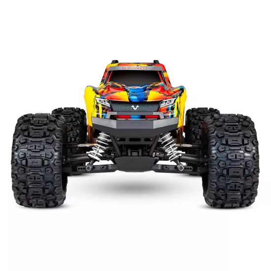 Traxxas Hoss 1op10 Scale 4WD Brushless Electric Monster Truck VXL-3S Solar flare