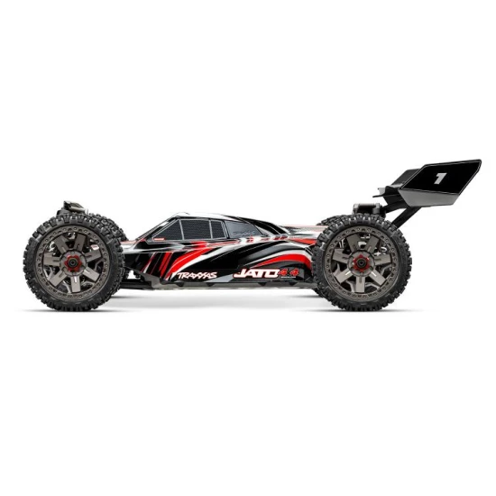 Traxxas Jato 4X4 BL-2S Buggy Rood