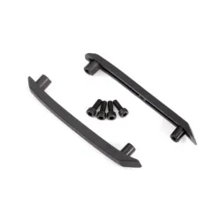 Skid plate, roof (body) (black) (left & right)/ 3x8mm CS (4)