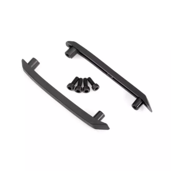 Skid plate, roof (body) (black) (left & right)/ 3x8mm CS (4)