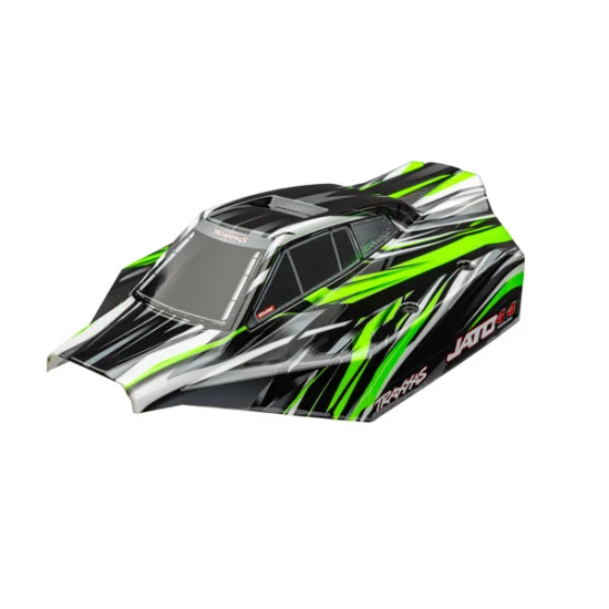 Body, Jato 4X4 Brushless, green (painted, decals applied)
