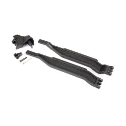 Battery hold-down (2)/ battery clip/ hold-down post/ screw pin/ pivot post screw