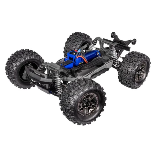 Traxxas Stampede 4X4 VXL HD zonder batterij en lader blauw