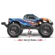 Traxxas Stampede 4X4 VXL HD zonder batterij en lader blauw