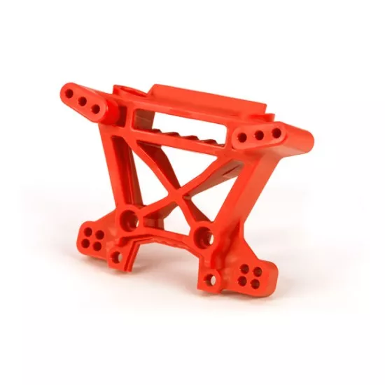 Shock tower, front, extreme heavy duty, red (for use with #9080 upgrade kit)