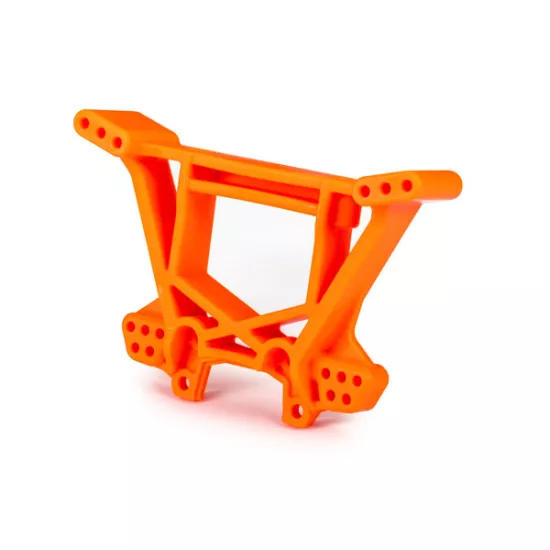 Shock tower, rear, extreme heavy duty, orange (for use with #9080 upgrade kit)