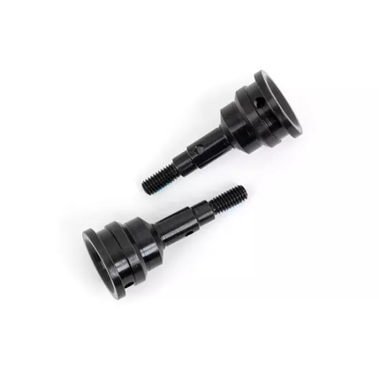 Stub axle, front, 6mm, extreme heavy duty (for use with #9051R steel CV driveshafts)