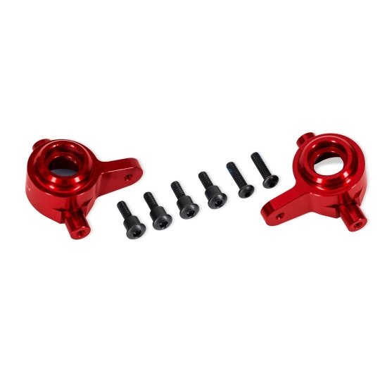 Red Aluminum Steering Blocks (L&R)