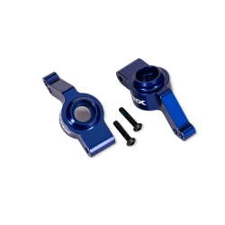 Blue Aluminum Stub Axle Carriers (L&R)