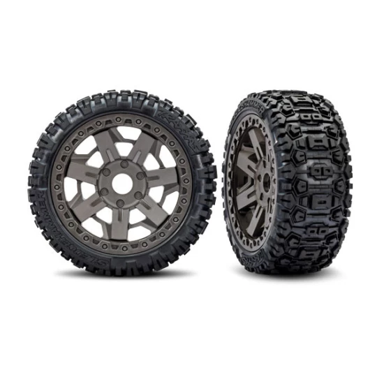 Tires & wheels, assembled, glued (3.0