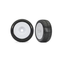 Tires & wheels, assembled, glued (white dished 3.0
