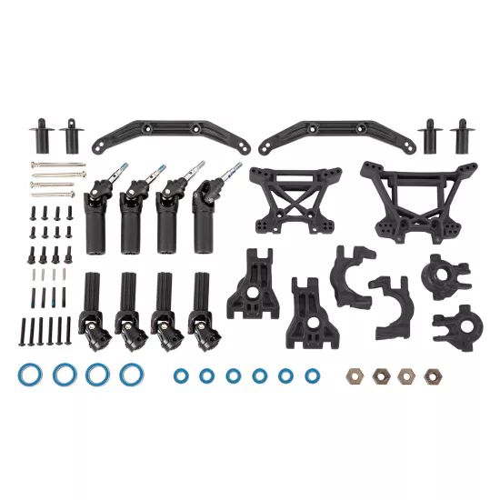 Outer Driveline & Suspension Upgrade Kit, extreme heavy duty, black