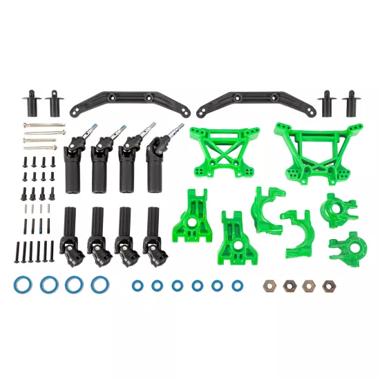 Outer Driveline & Suspension Upgrade Kit, extreme heavy duty, green