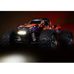 Traxxas Hoss 4X4 LED Light Kit Complete (Includes Front and Rear Bumpers with LED Lights, 3-Volt Accessory Power Supply, and Power Tap Connector (with cable) (Fits #9011 Body)