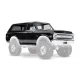 Body, Chevrolet Blazer (1969), complete (black) (includes grill, side mirrors, door handles, windshield wipers, front & rear bumpers, decals)