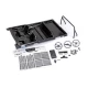 Interior, Chevrolet Blazer (1969 -1972) (black) (includes rollbar, gauge bezel, steering wheel and column, shifter, armrest, decals) (fits #9111 and 9112 bodies) (requires #9128 body cage for installation)