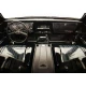 Interior, Chevrolet Blazer (1969 -1972) (black) (includes rollbar, gauge bezel, steering wheel and column, shifter, armrest, decals) (fits #9111 and 9112 bodies) (requires #9128 body cage for installation)