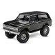 Interior, Chevrolet Blazer (1969 -1972) (black) (includes rollbar, gauge bezel, steering wheel and column, shifter, armrest, decals) (fits #9111 and 9112 bodies) (requires #9128 body cage for installation)