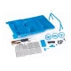 Interior, Chevrolet Blazer (1969 -1972) (blue) (includes rollbar, gauge bezel, steering wheel and column, shifter, armrest, decals) (fits #9111 and 9112 bodies) (requires #9128 body cage for installation)