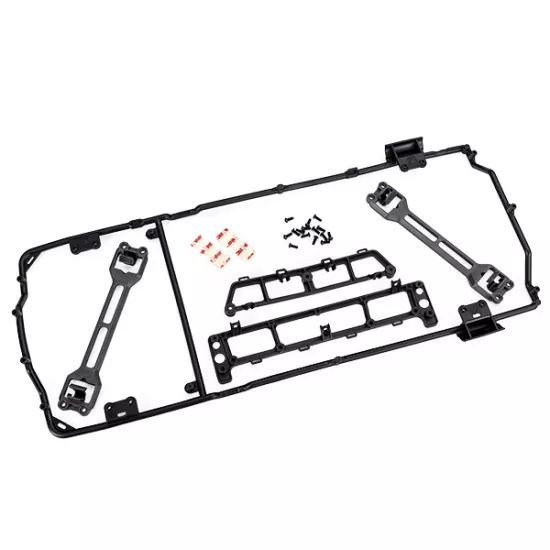 Body cage/ body mounts (front & rear)/ body mount latch (2)/ 3x8mm BCS (15) (fits #9111 or 9112 bodies)