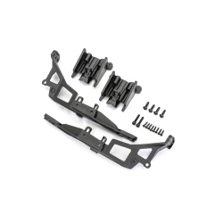 Body mounts (front & rear) (left & right)/ 2.6x10mm BCS (4)/ 1.6x8mm BCS (self-tapping) (8)/ 2.5x12mm CS (2) (fits #9129 body)